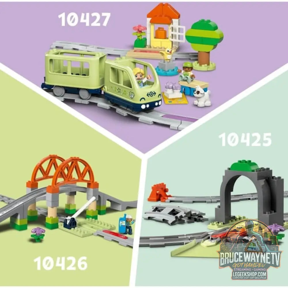 LEGO 10428 DUPLO Town Große interaktive Eisenbahn, jeu de construction - LEGO - vue 6