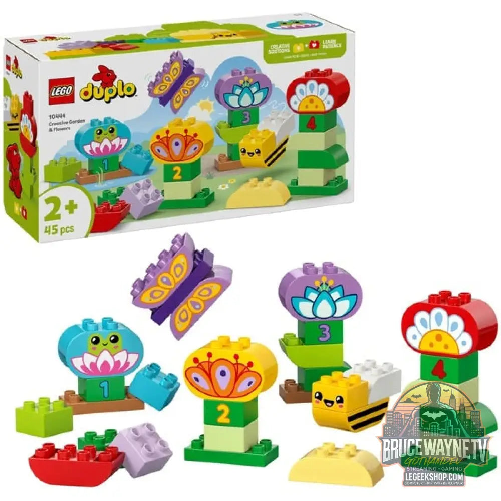 LEGO 10444 DUPLO Town Kreativer Blumengarten, jeu de construction - LEGO