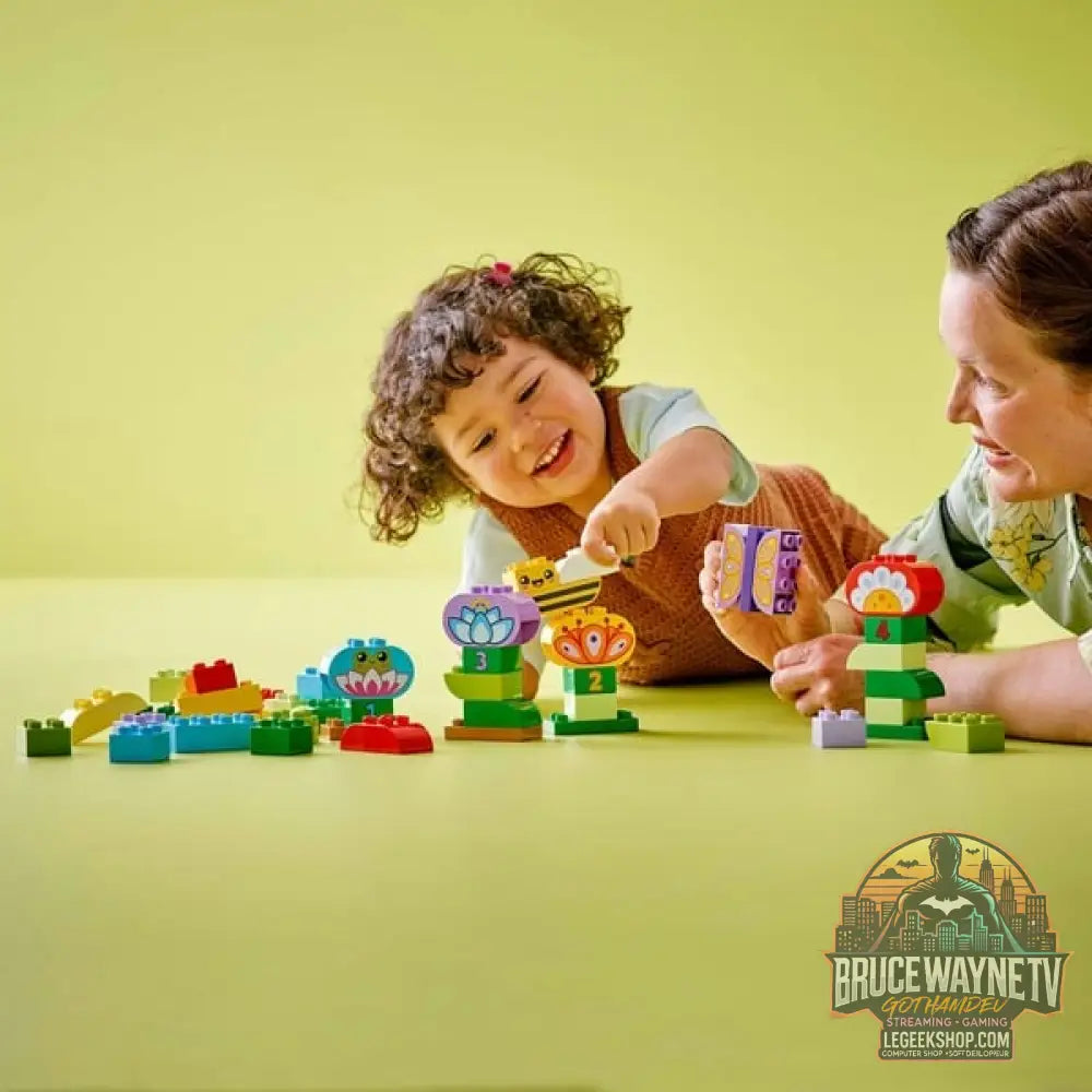 LEGO 10444 DUPLO Town Kreativer Blumengarten, jeu de construction - LEGO - vue 2