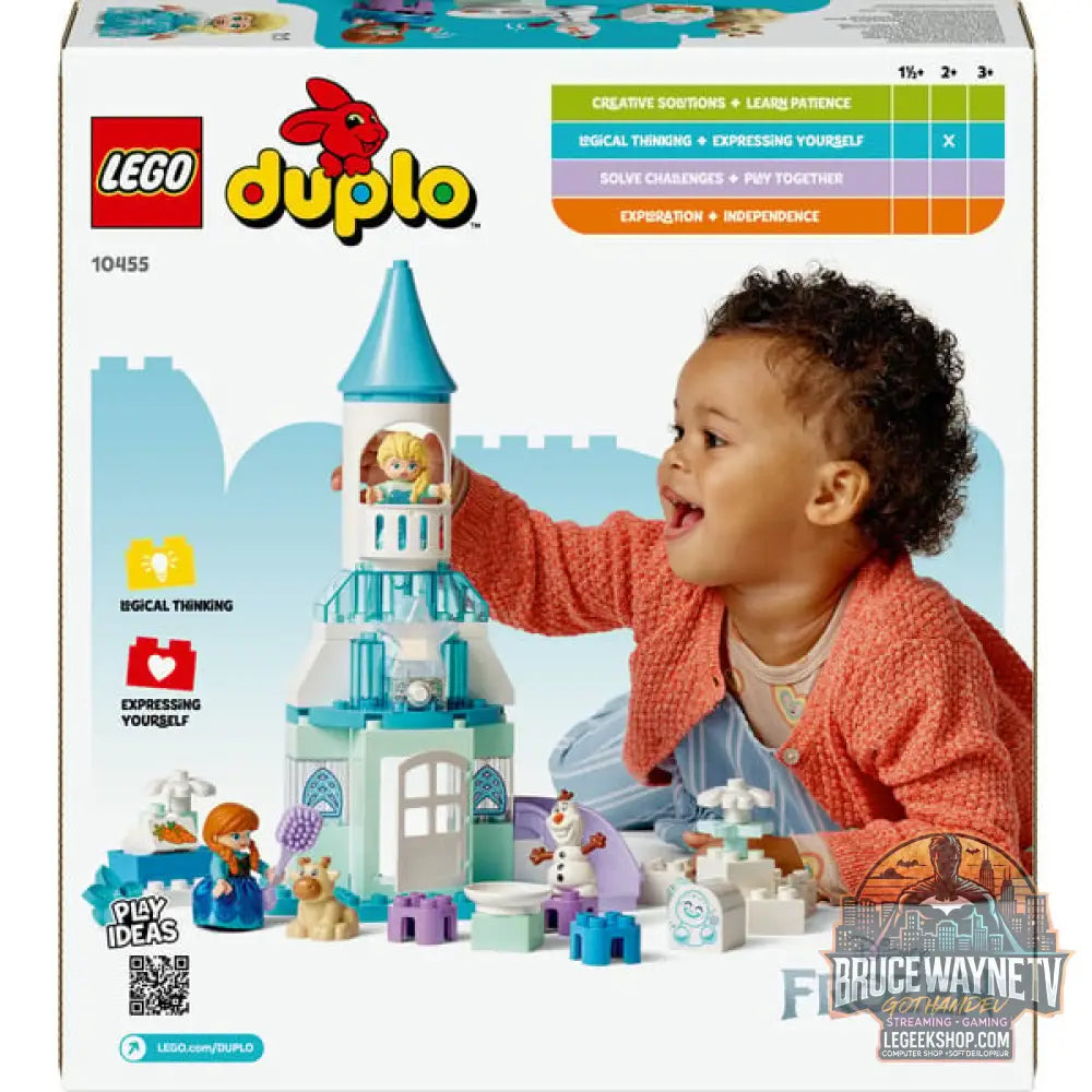 LEGO 10455 DUPLO Disney Annas et Elsas Party im Eispalast, jeu de construction - LEGO - vue 6