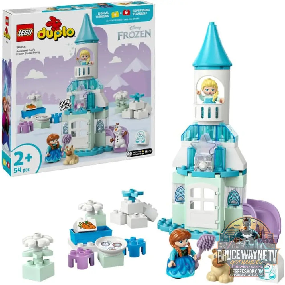 LEGO 10455 DUPLO Disney Annas et Elsas Party im Eispalast, jeu de construction - LEGO