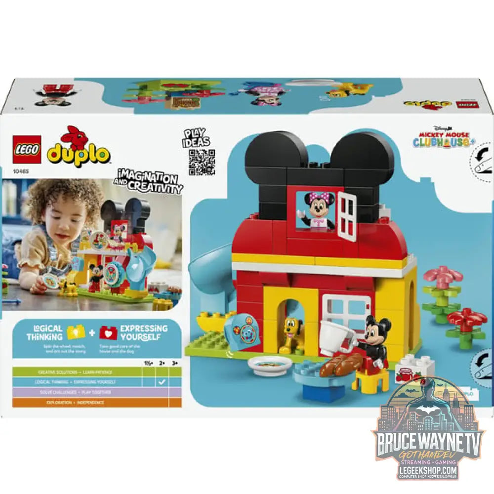 LEGO 10465 DUPLO Micky souris Wunderhaus avec Minnie et Pluto, jeu de construction - LEGO - vue 7