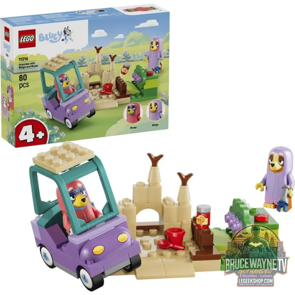 LEGO 11216 Bluey Omas avec Bingo et Bluey, jeu de construction - LEGO