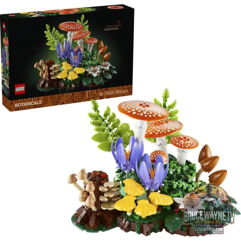 LEGO 11505 Botanicals Waldpilze, jeu de construction - LEGO