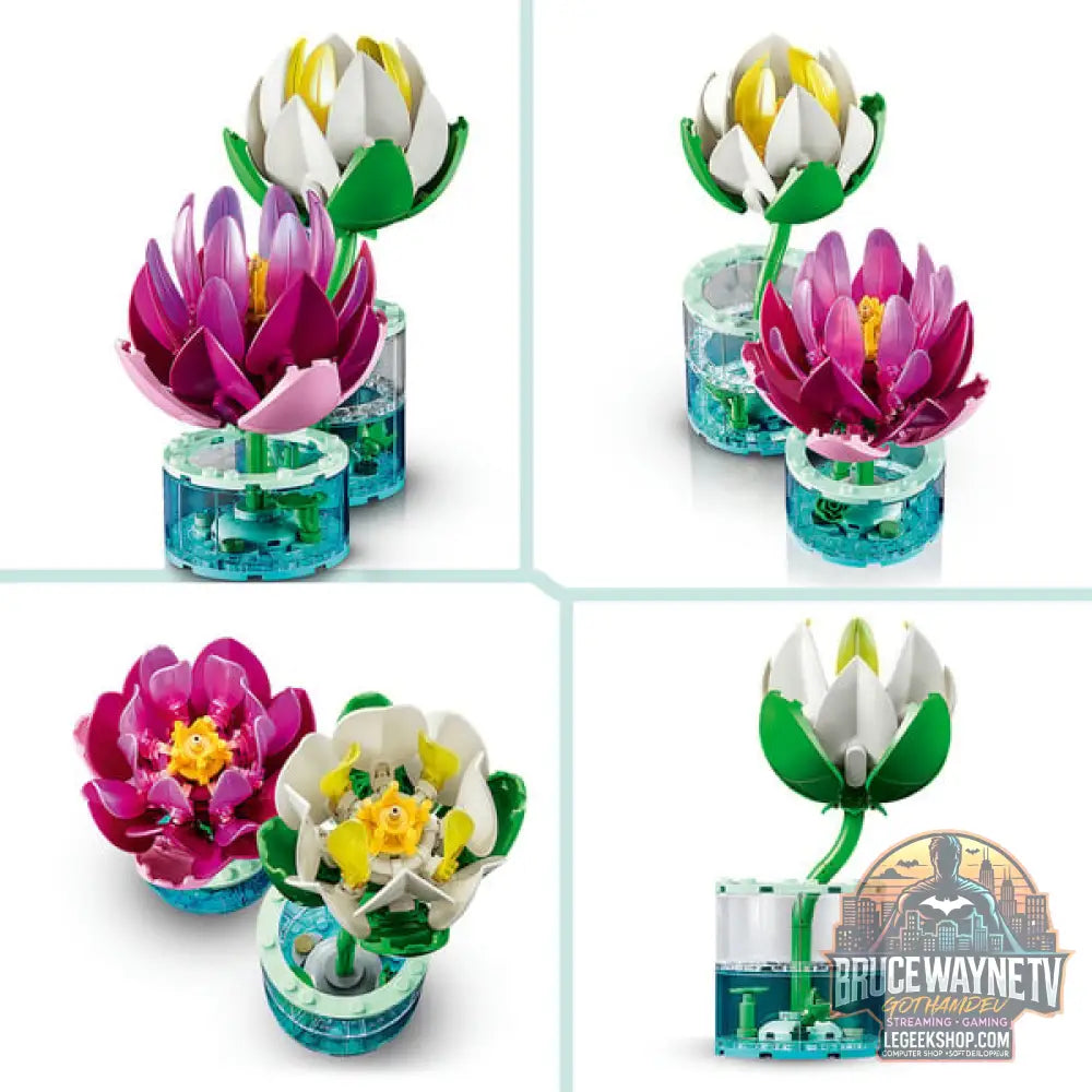 LEGO 11511 Botanicals Seerosen, jeu de construction - LEGO - vue 4