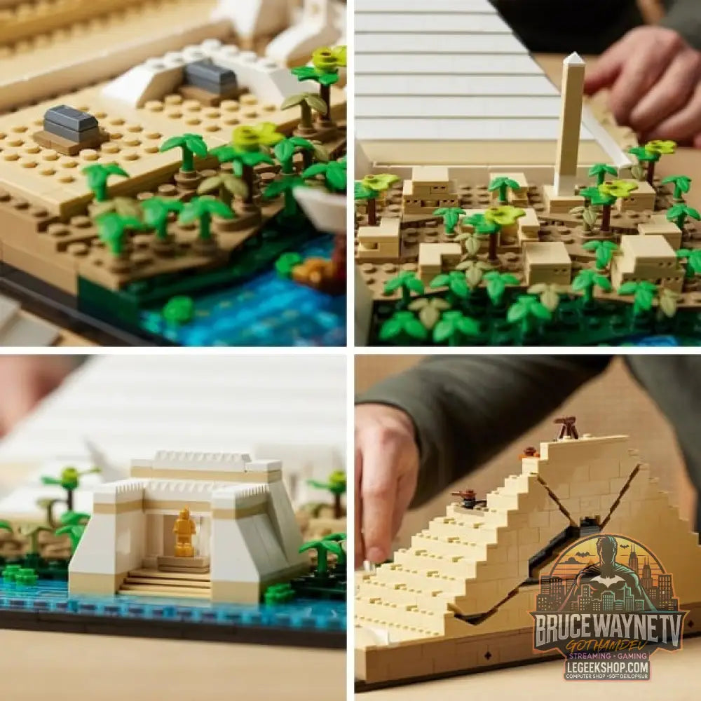 LEGO 21058 Architecture Cheops-Pyramide, jeu de construction - LEGO - vue 4