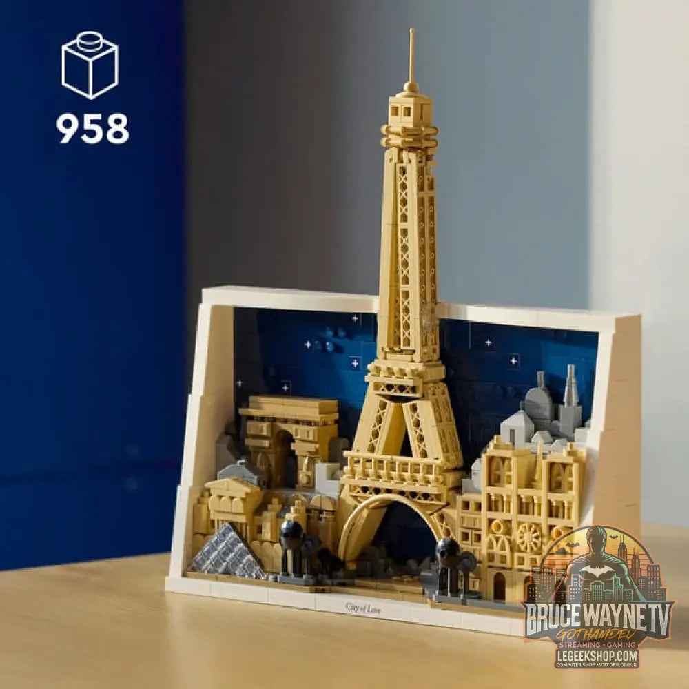LEGO 21064 Architecture Paris - Stadt der Liebe, jeu de construction - LEGO - vue 3