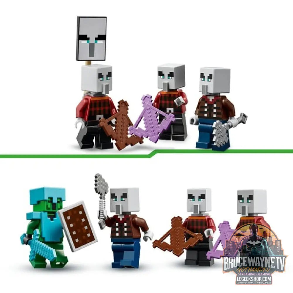 LEGO 21267 Minecraft Die Illager-Wüstenpatrouille, jeu de construction - LEGO - vue 5