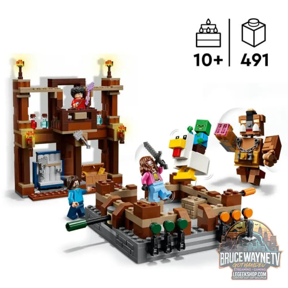 LEGO 21272 Minecraft Waldanwesen avec Boxring, jeu de construction - LEGO - vue 3