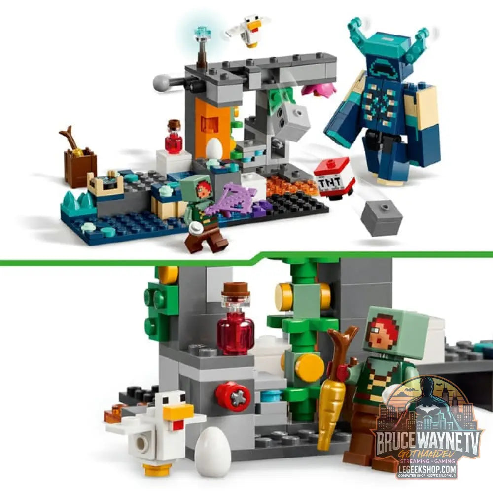 LEGO 21274 Minecraft Begegnung avec dem Wächter, jeu de construction - LEGO - vue 4