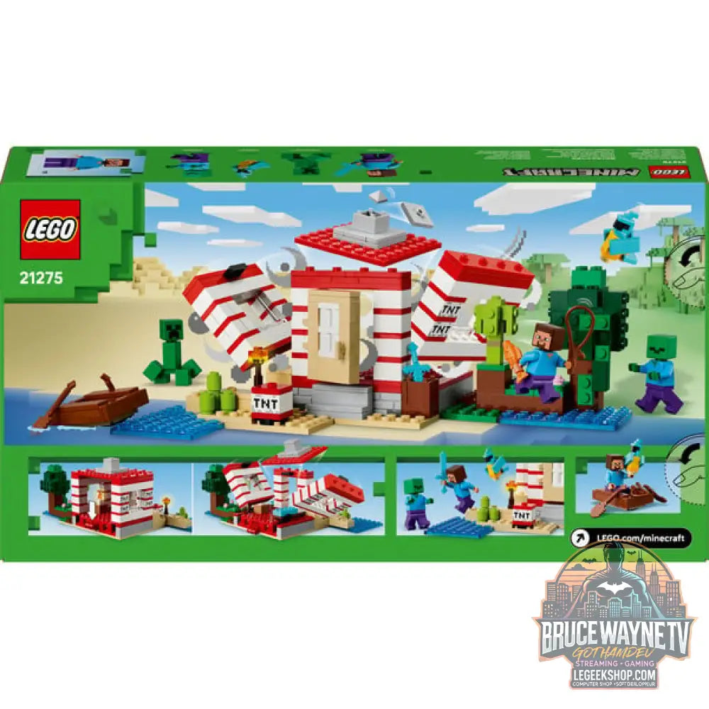 LEGO 21275 Minecraft Das TNT-Dschungelhaus, jeu de construction - LEGO - vue 7