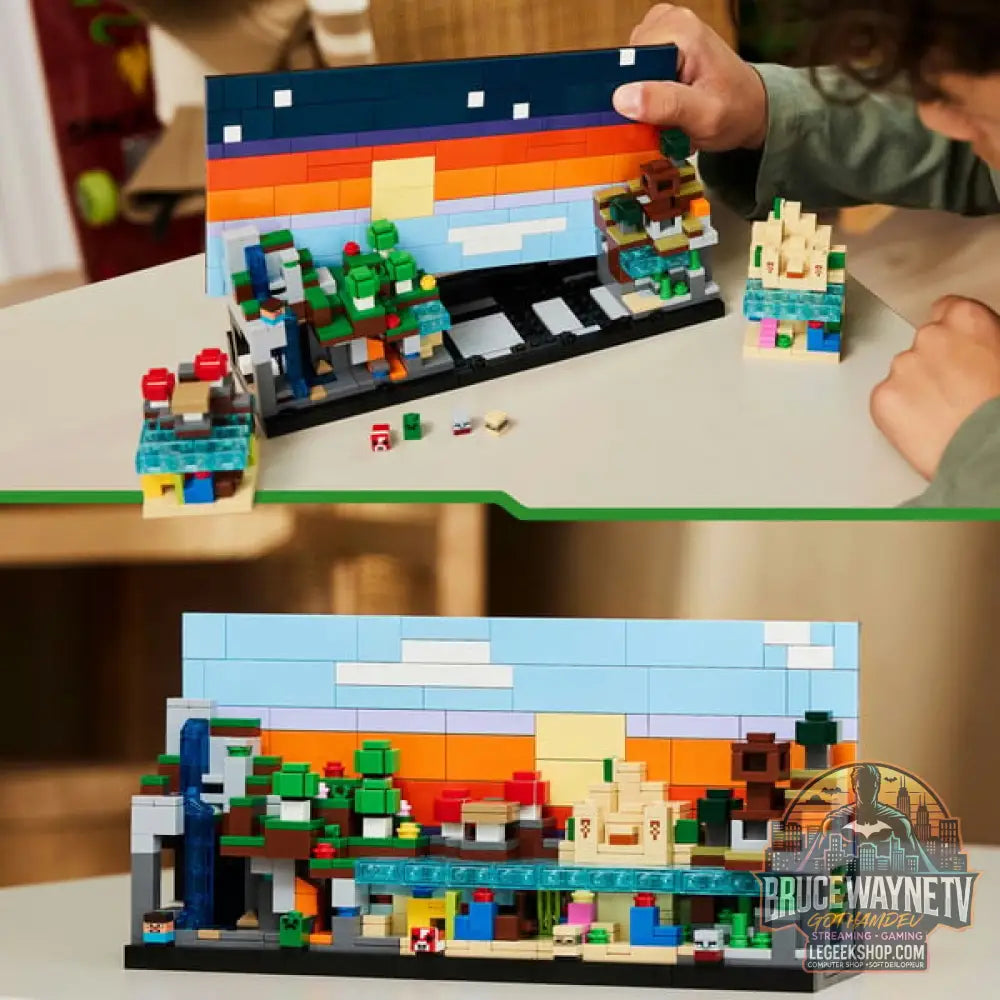 LEGO 21589 Minecraft Mini-Biome, jeu de construction - LEGO - vue 6