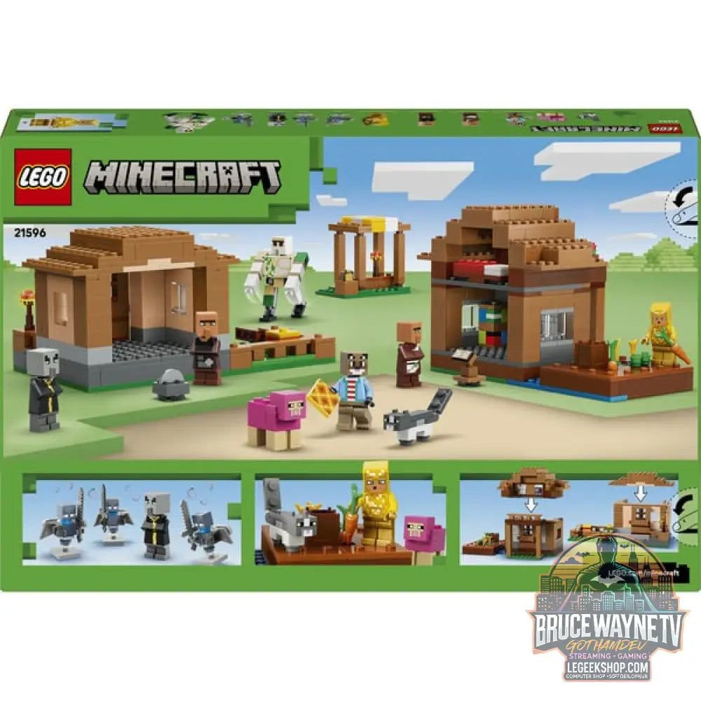 LEGO 21596 Minecraft Angriff des Magiers auf das Dorf, jeu de construction - LEGO - vue 7