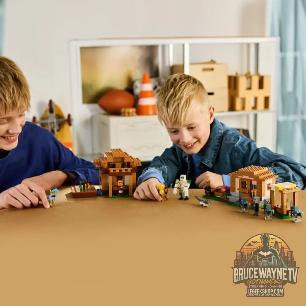 LEGO 21596 Minecraft Angriff des Magiers auf das Dorf, jeu de construction - LEGO - vue 6