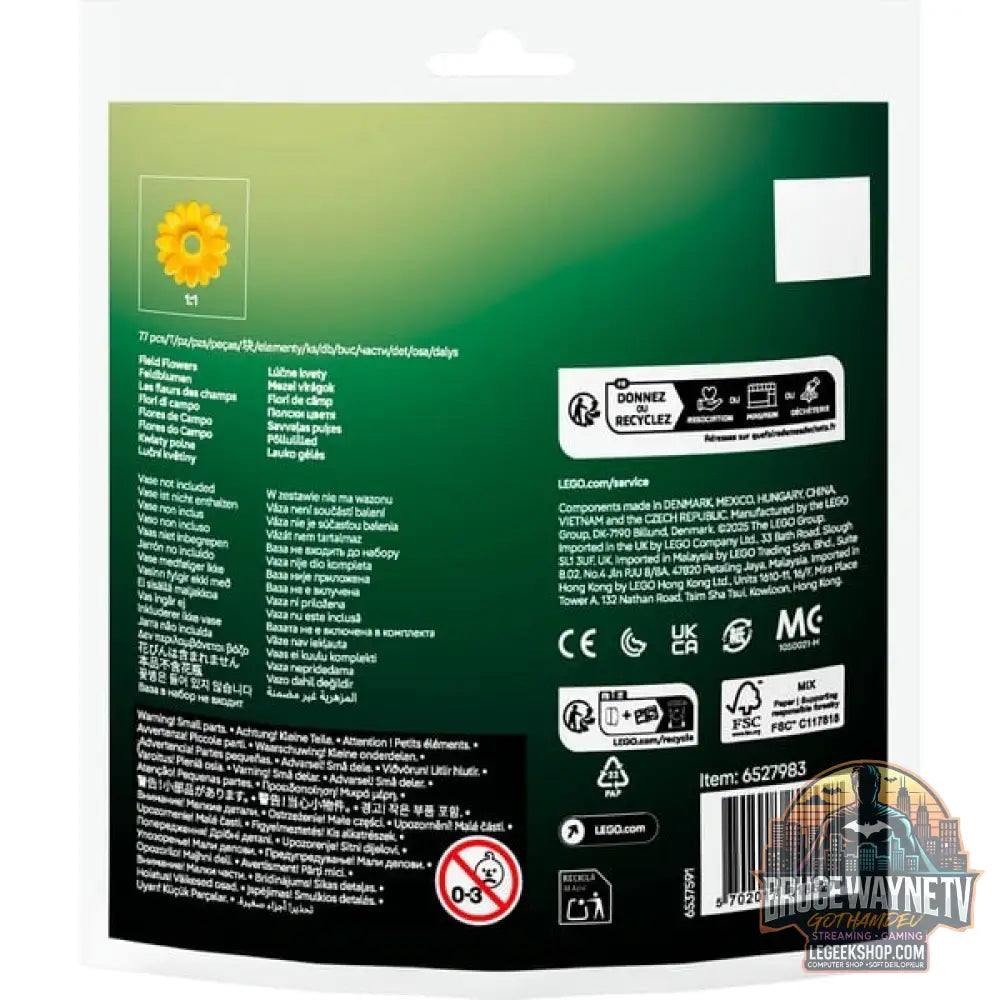 LEGO 30701 Botanicals Feldblumen, jeu de construction - LEGO - vue 3