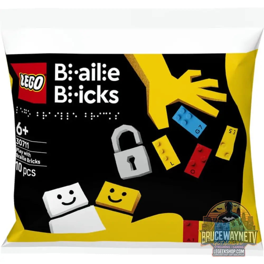 LEGO 30711 Spielspaß avec Braille-Steinen, jeu de construction Polybag - LEGO