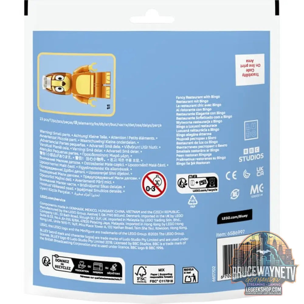 LEGO 30713 Bluey Restaurant avec Bingo, jeu de construction Polybag - LEGO - vue 3