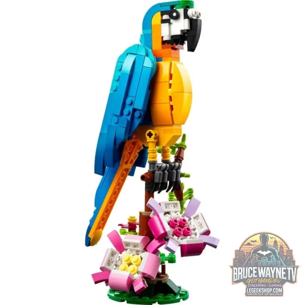 LEGO 31136 Creator 3-in-1 Exotischer Papagei, jeu de construction - LEGO - vue 2