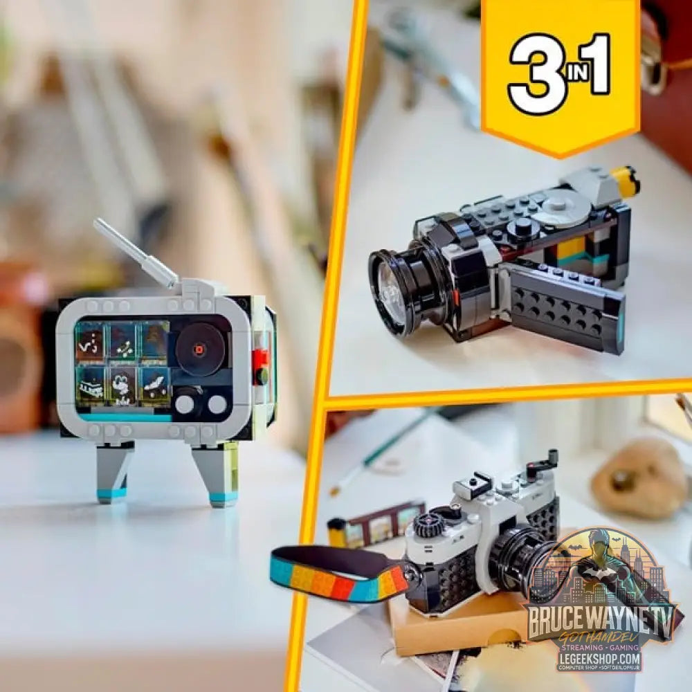 LEGO 31147 Creator 3-in-1 Retro Kamera, jeu de construction - LEGO - vue 6