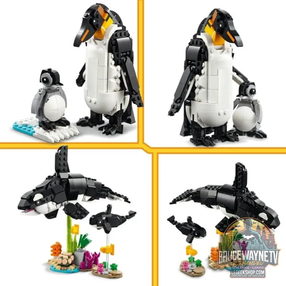 LEGO 31165 Creator 3-in-1 Wilde Tiere: Pandafamilie, jeu de construction - LEGO - vue 5