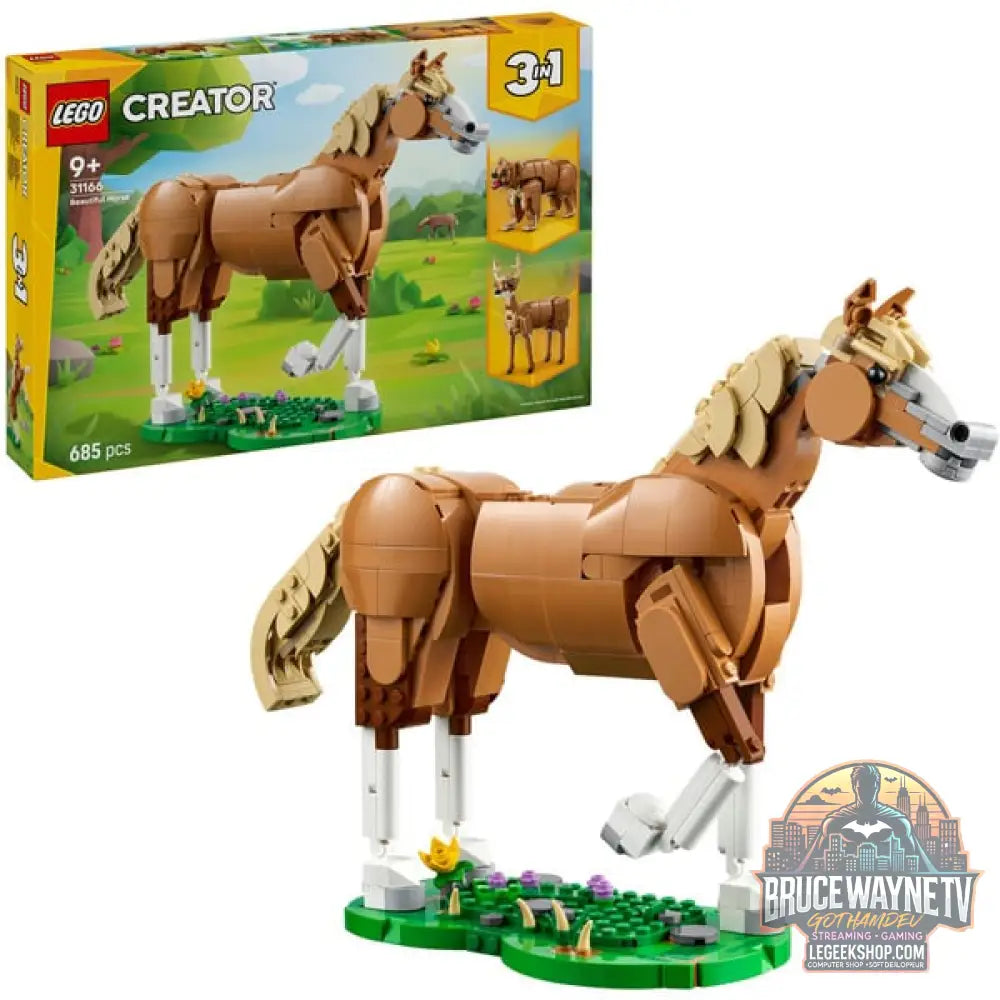 LEGO 31166 Creator 3-in-1 Prächtiges Ross, jeu de construction - LEGO