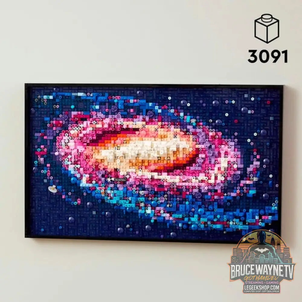 LEGO 31212 Art Die Milchstraßen-Galaxie, jeu de construction - LEGO - vue 3