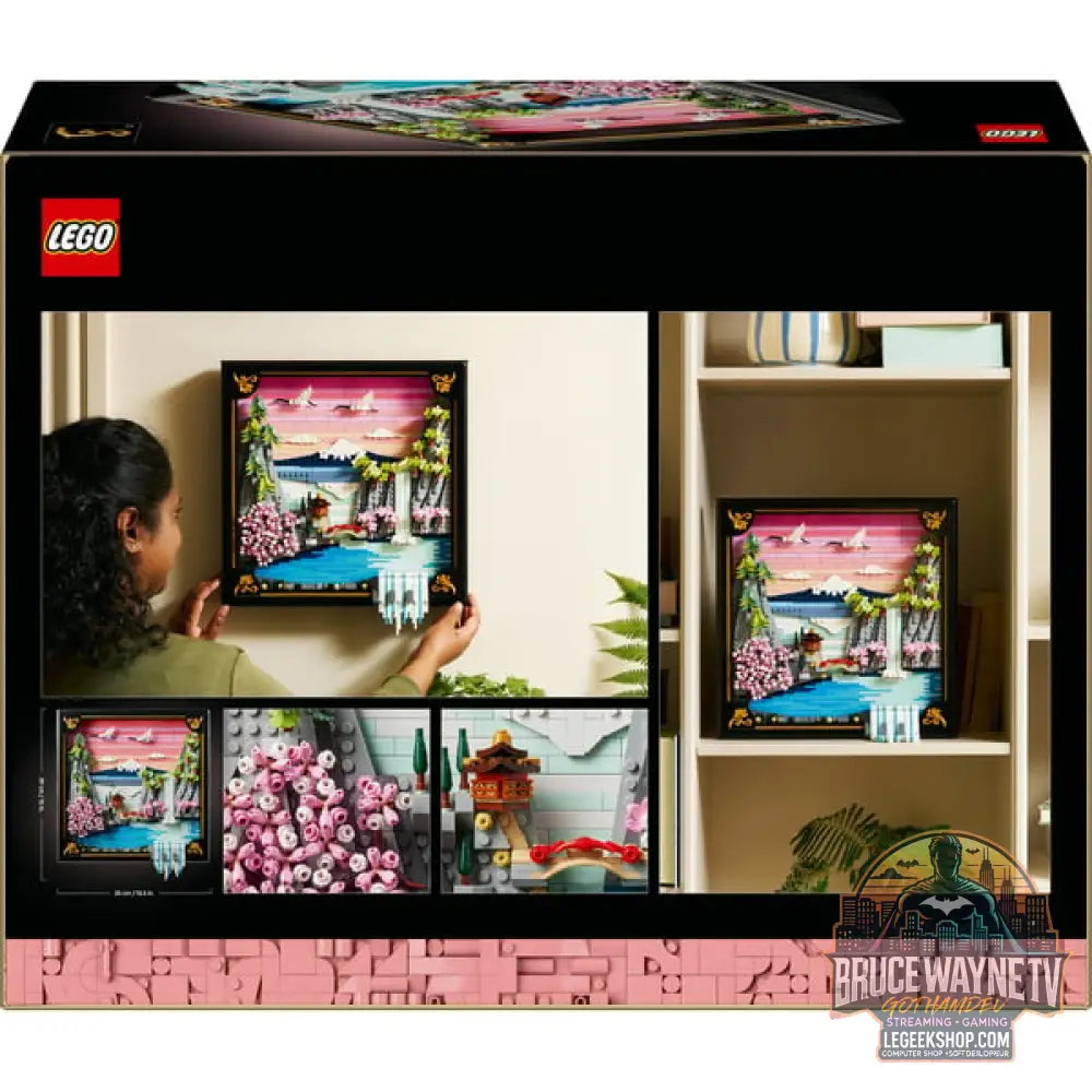 LEGO 31218 Art Japanische Kirschblütenlandschaft, jeu de construction - LEGO - vue 7