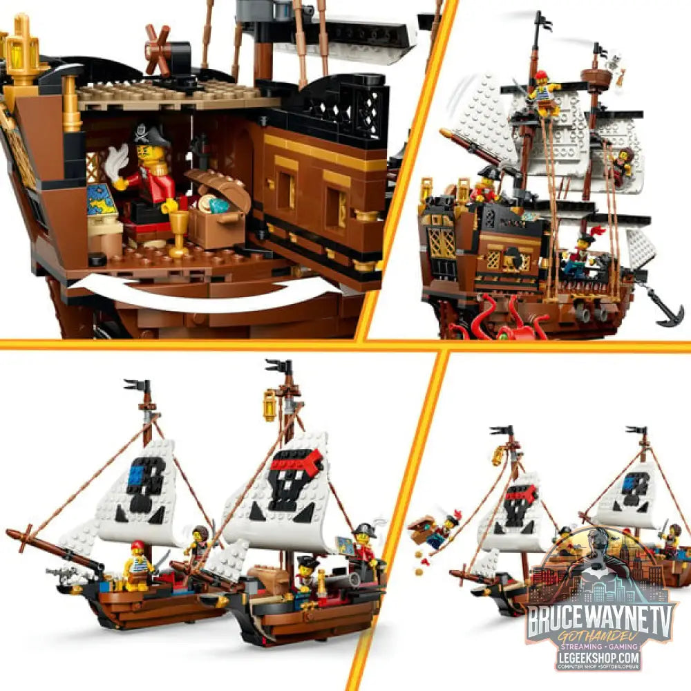 LEGO 31387 Creator 3-in-1 Legendäres Piratenschiff, jeu de construction - LEGO - vue 3