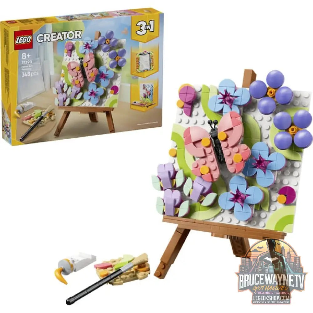LEGO 31390 Creator 3-in-1 Deko-Blumengemälde, jeu de construction - LEGO