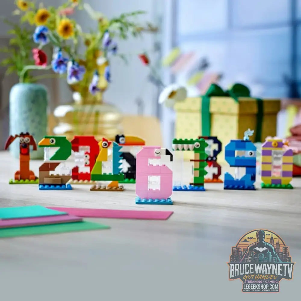 LEGO 40807 Geburtstagszahlen, jeu de construction - LEGO - vue 5