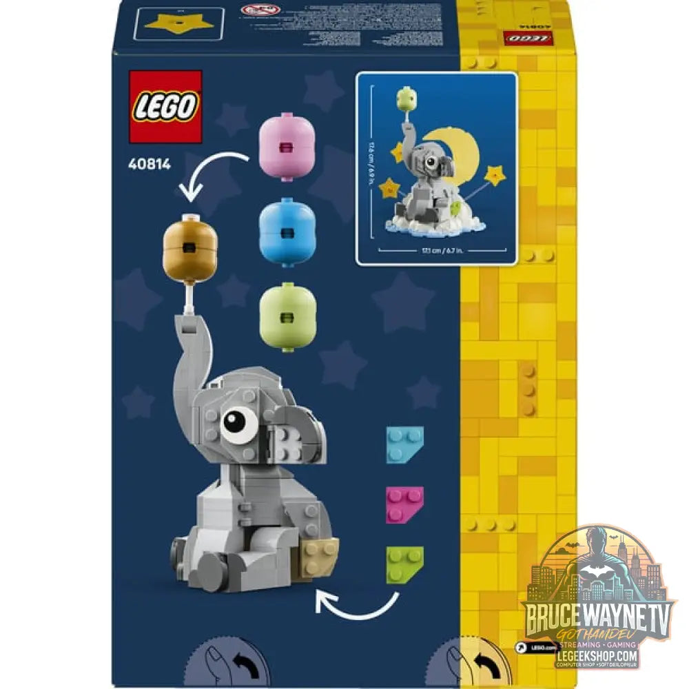 LEGO 40814 Schwebender -Elefant, jeu de construction - LEGO - vue 7