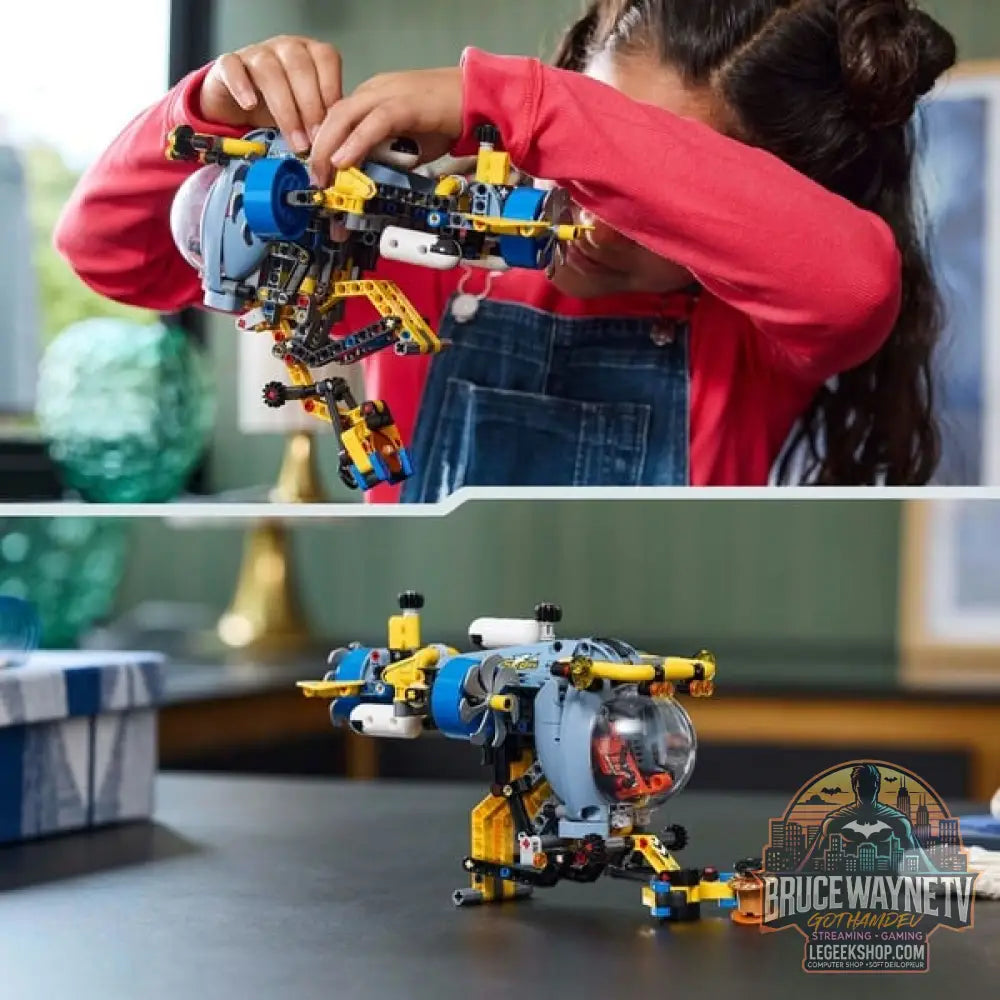 LEGO 42201 Technic Tiefseeforscher U-Boot, jeu de construction - LEGO - vue 6