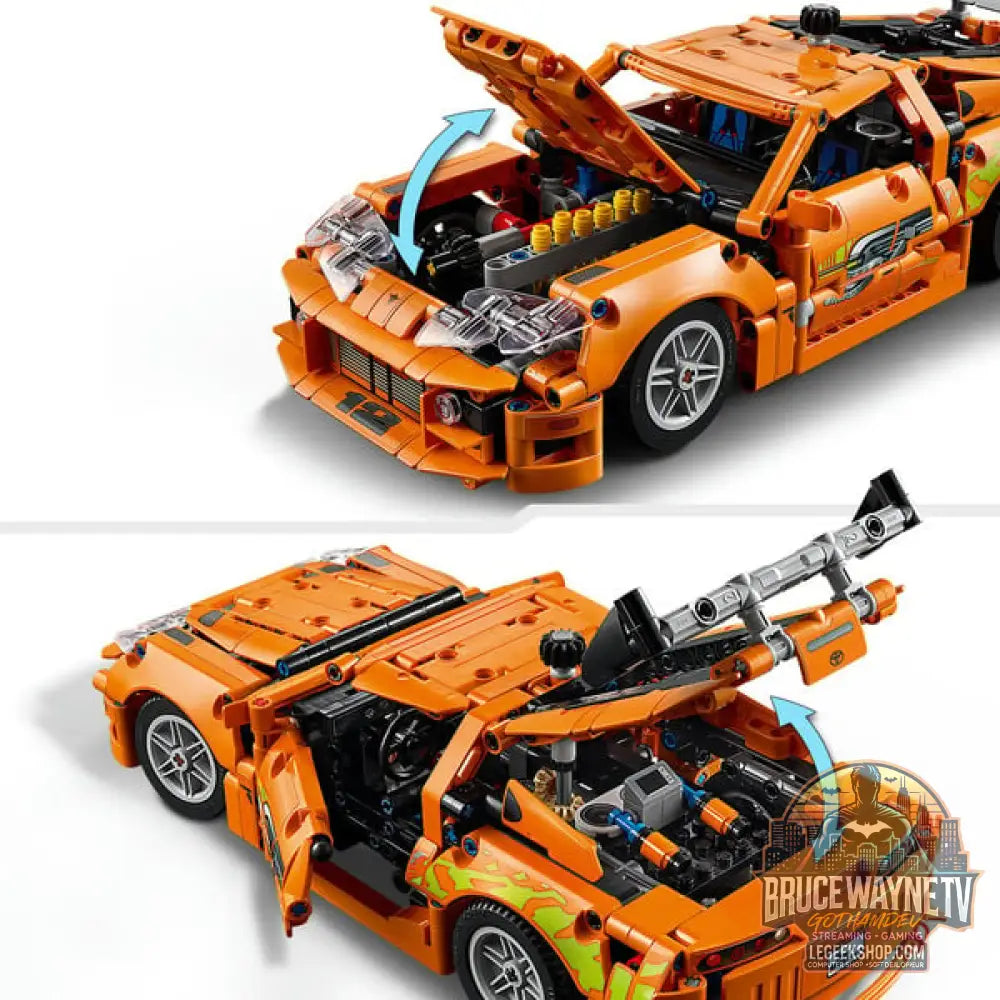 LEGO 42204 Technic Fast and Furious Toyota Supra MK4, jeu de construction - LEGO - vue 5