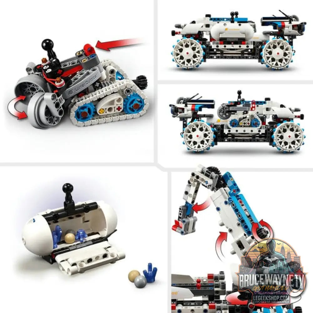 LEGO 42211 Technic Lunar Outpost Mondrover-Raumfahrzeug, jeu de construction - LEGO - vue 4