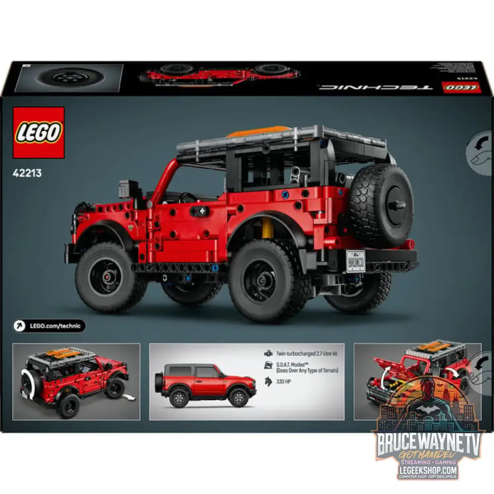 LEGO 42213 Technic Ford Bronco Offroader, jeu de construction - LEGO - vue 7