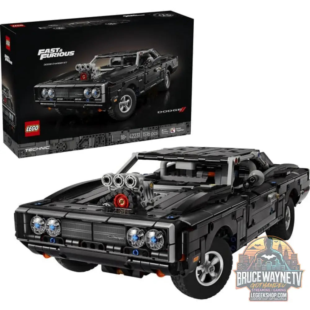 LEGO 42231 Technic Fast and Furious Dodge Charger R/T Auto, jeu de construction - LEGO
