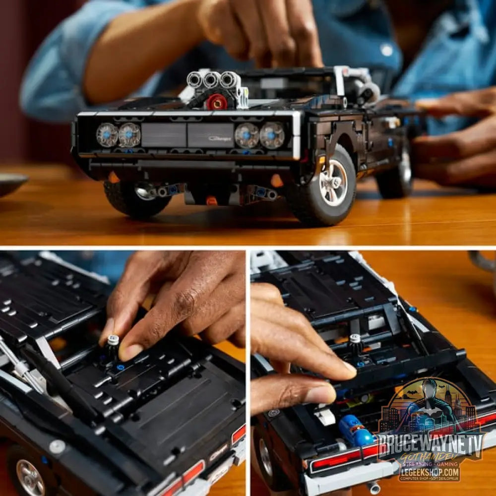 LEGO 42231 Technic Fast and Furious Dodge Charger R/T Auto, jeu de construction - LEGO - vue 4