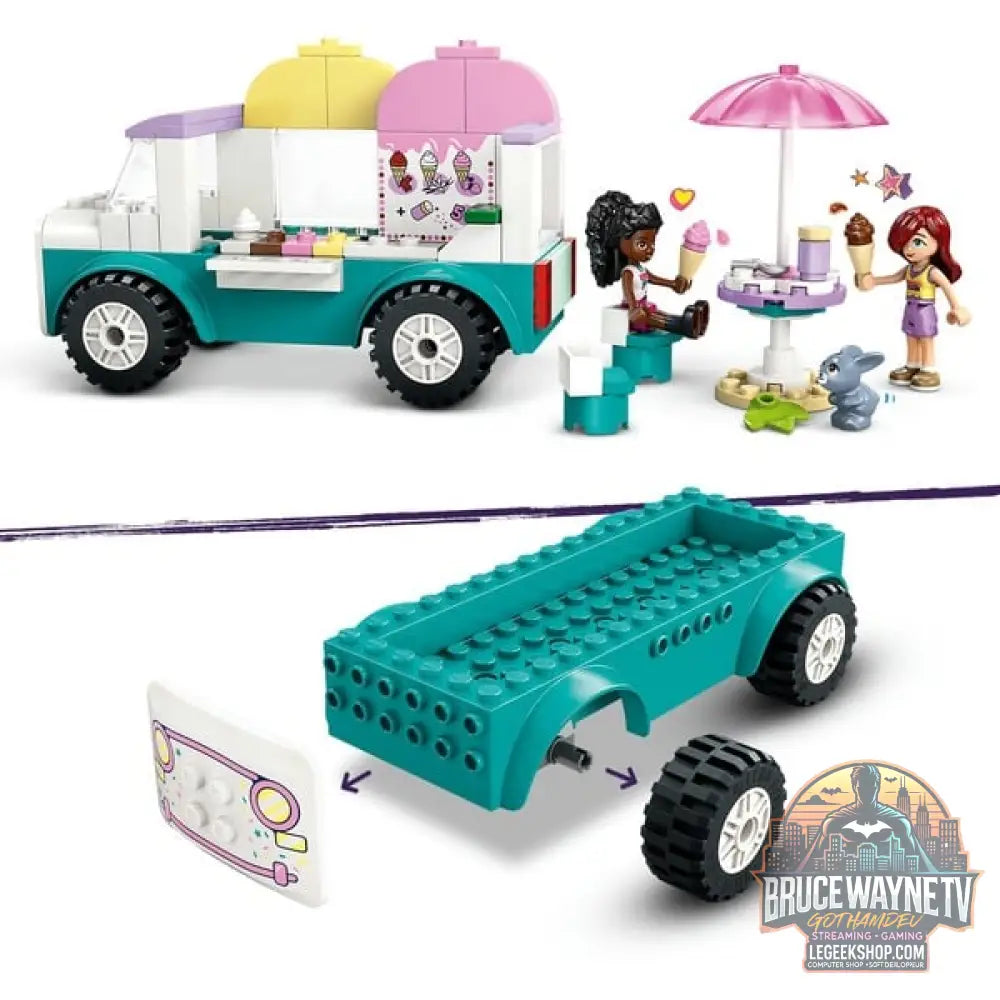 LEGO 42644 Friends Heartlake City Eiswagen, jeu de construction - LEGO - vue 4
