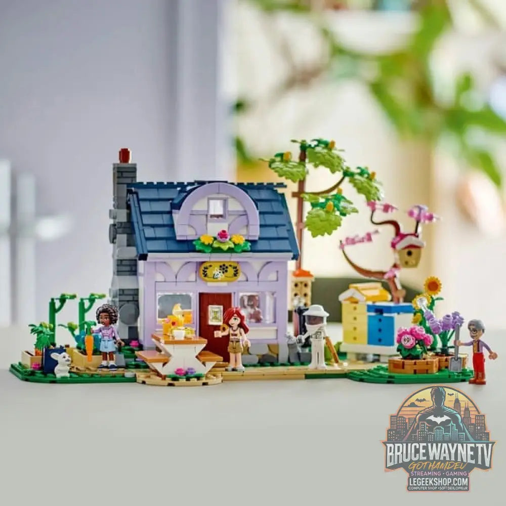 LEGO 42669 Friends Haus et Blumengarten der Imker, jeu de construction - LEGO - vue 6