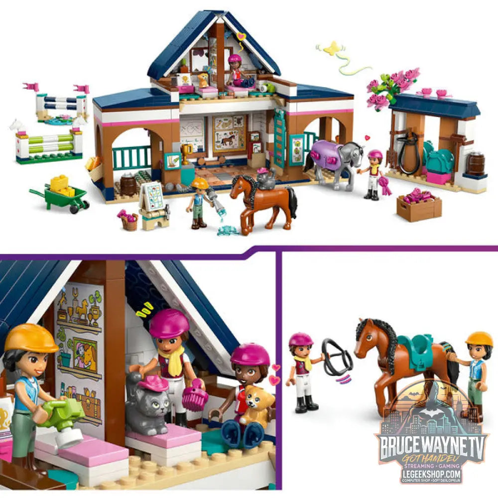 LEGO 42688 Friends Pferdestall et Reitschule, jeu de construction - LEGO - vue 4