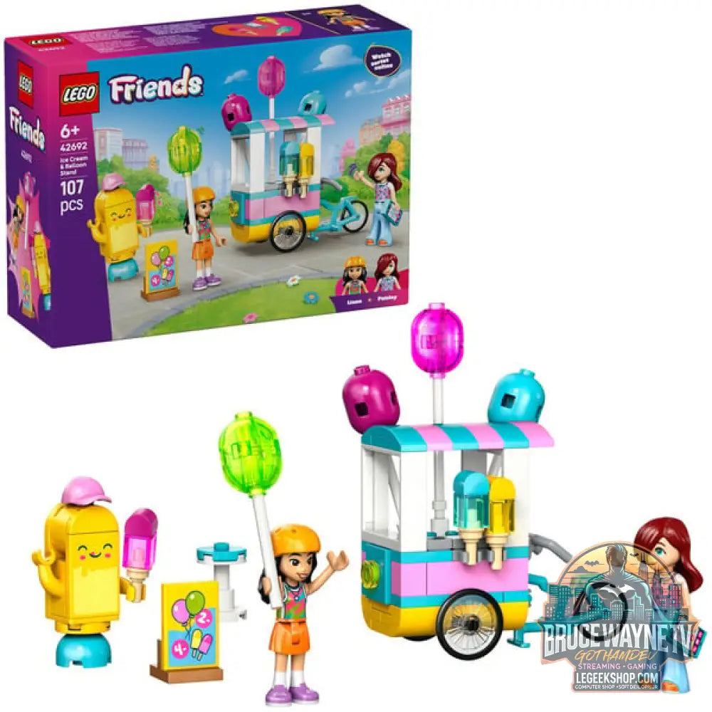 LEGO 42692 Friends Eis- et Luftballonstand, jeu de construction - LEGO