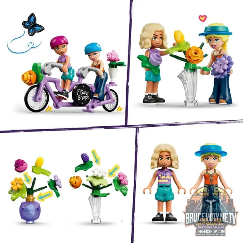 LEGO 42693 Friends Kreativer Blumenladen, jeu de construction - LEGO - vue 4