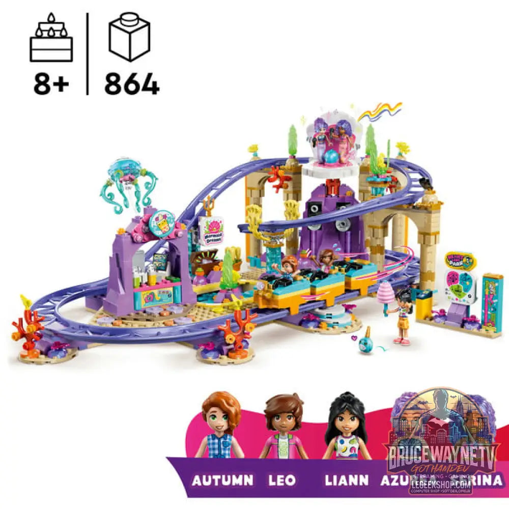 LEGO 42703 Friends Meerjungfrauen-Achterbahn, jeu de construction - LEGO - vue 2