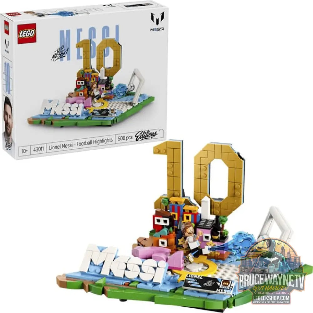 LEGO 43011 Editions Lionel Messi - Fußball Highlights, jeu de construction - LEGO