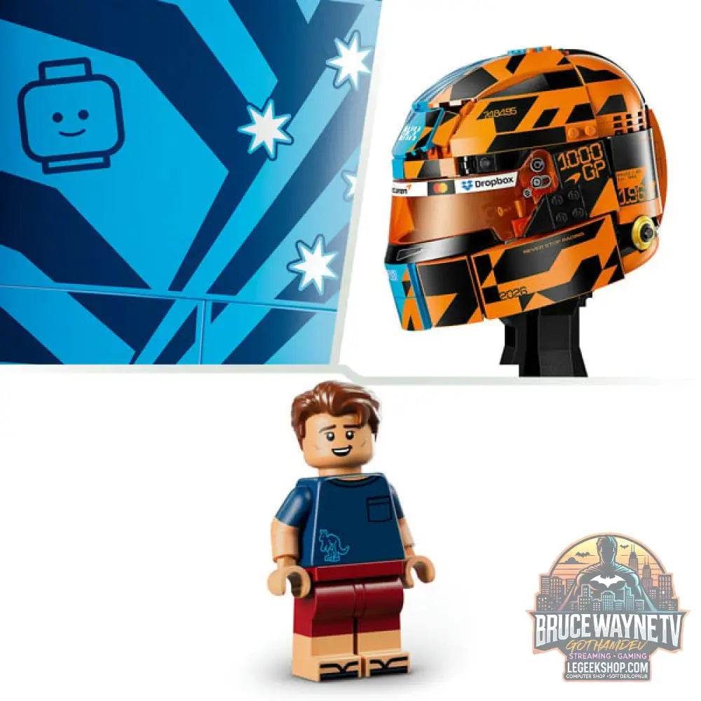 LEGO 43017 Editions McLaren Mastercard F1 Team Oscar Piastri Helm, jeu de construction - LEGO - vue 4