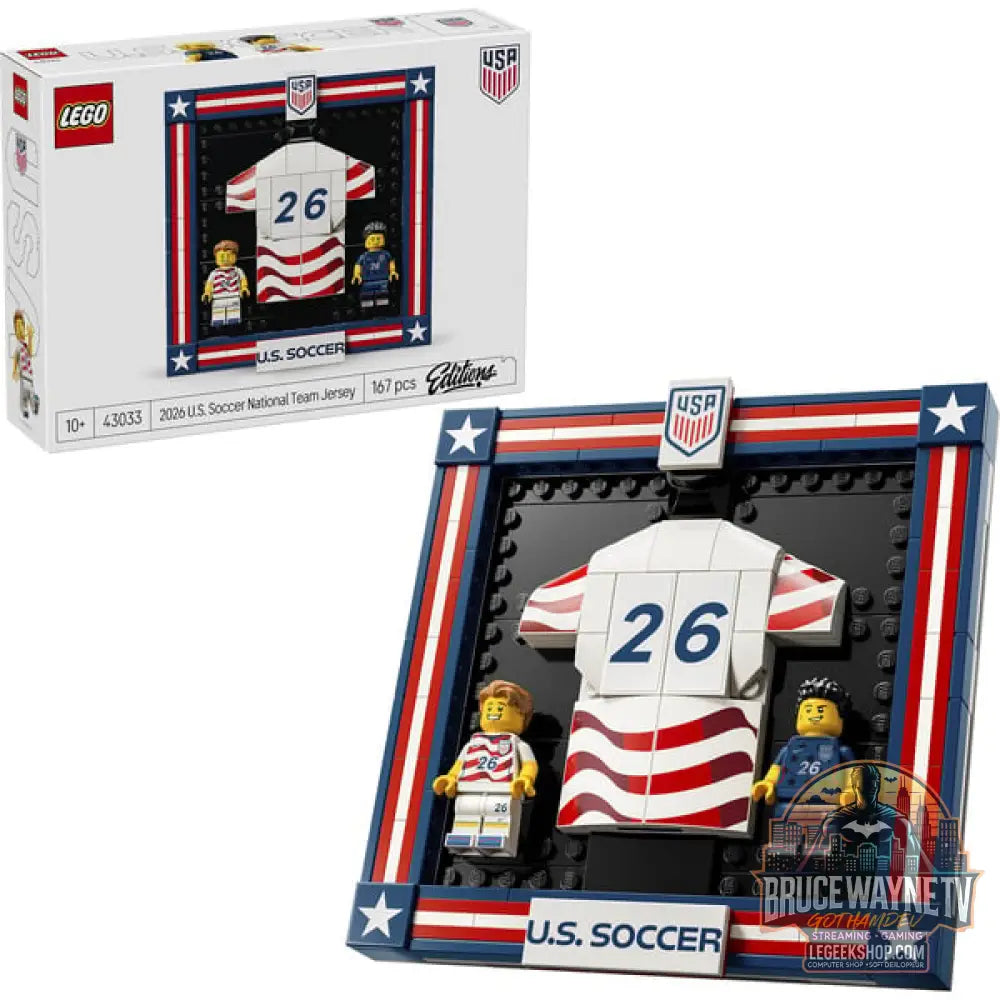 LEGO 43033 Editions Trikot der US-Fußballnationalmannschaft 2026, jeu de construction - LEGO