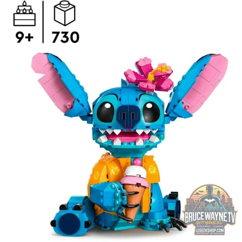 LEGO 43249 Disney Classic Stitch, jeu de construction - LEGO - vue 3