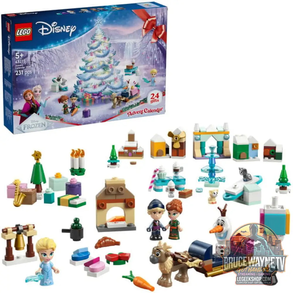 LEGO 43273 Disney Frozen Adventskalender 2025, jeu de construction - LEGO