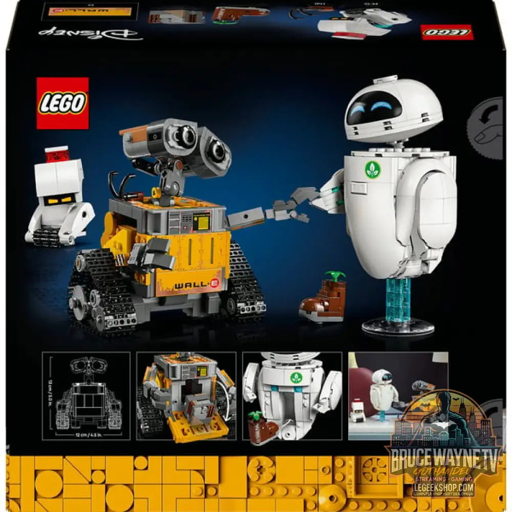 LEGO 43279 Disney Pixar WALL-E et EVE, jeu de construction - LEGO - vue 7
