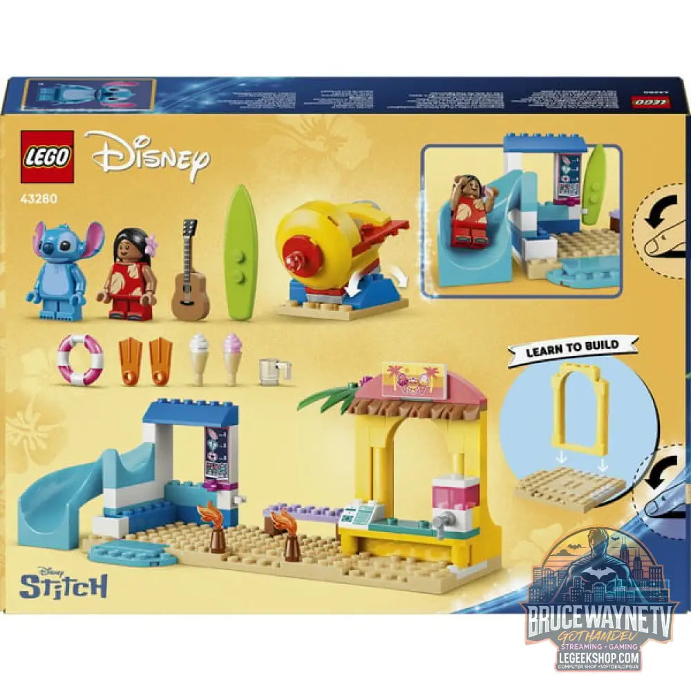 LEGO 43280 Disney Classic Spaß am Strand avec Lilo et Stitch, jeu de construction - LEGO - vue 7